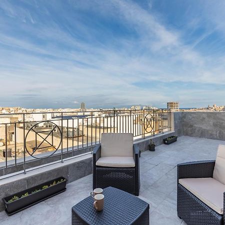 Terrace View-Stylish Two Bedrooms Fully Ac-Wifi Penthouse Msida Εξωτερικό φωτογραφία
