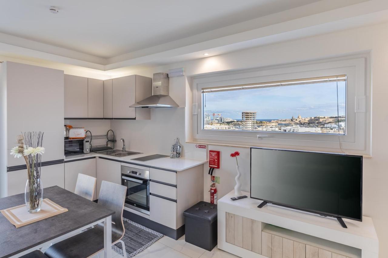 Terrace View-Stylish Two Bedrooms Fully Ac-Wifi Penthouse Msida Εξωτερικό φωτογραφία